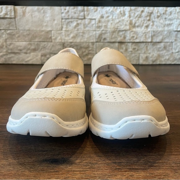 Rieker Women's L32B5 Nikita Shoe Color: Ginger/Offwhite/Apricot Size 42 - Picture 9 of 10